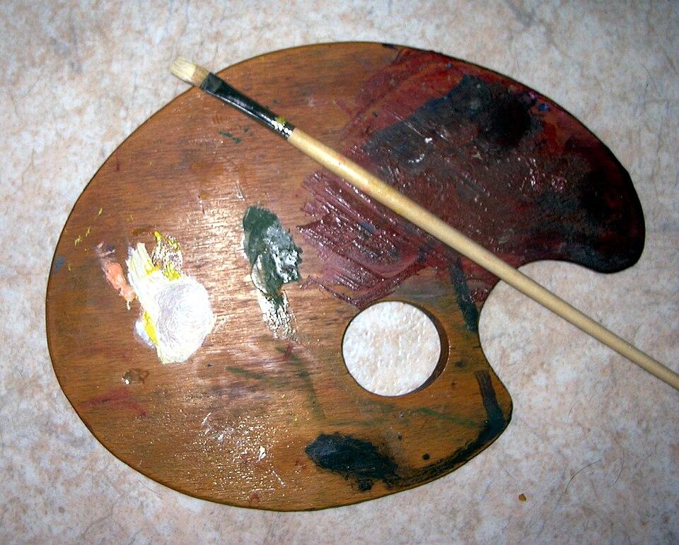 arta — imagine ilustrativă: Palette.jpg