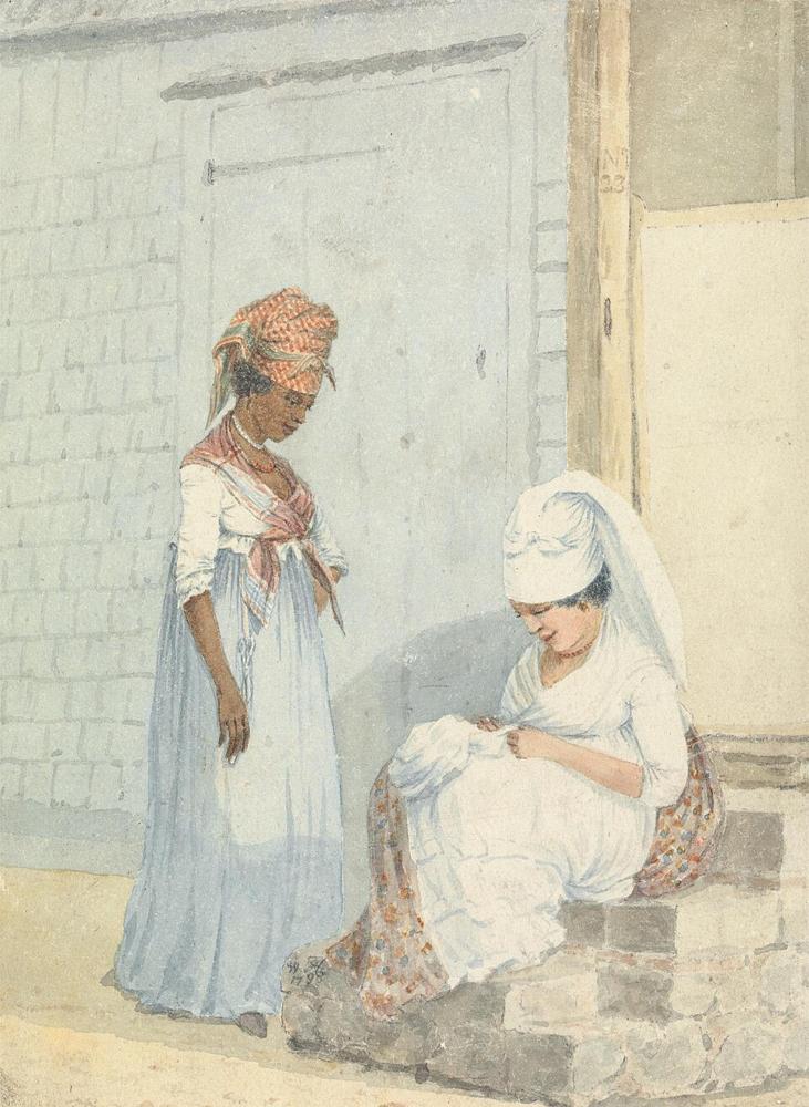 Saint Kitts–Nevis — imagine ilustrativă: William Hay - Seamstresses, St Kitts, Carribean - B1981.25.2639 - Yale Center for British Art.jpg