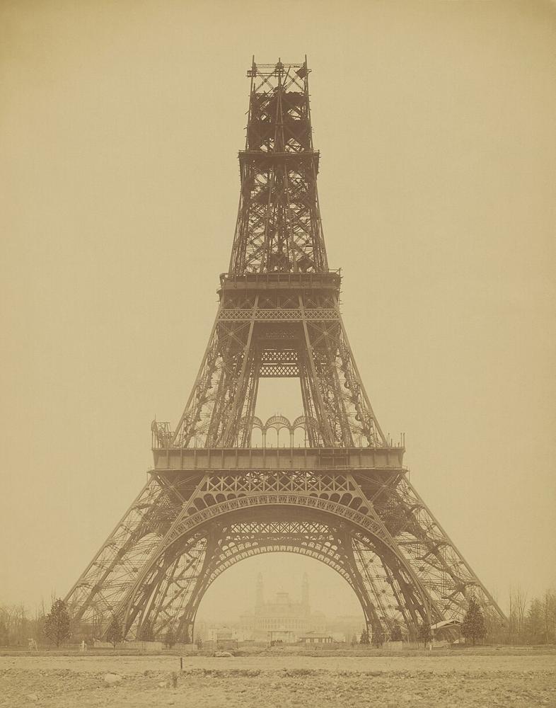 Franța — imagine ilustrativă: Louis-Emile Durandelle, The Eiffel Tower - State of the Construction, 1888.jpg