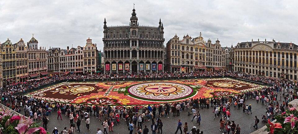 Belgia — imagine ilustrativă: Grand-Place Flower Carpet 2018 (18mm).jpg